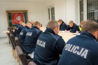 Policjanci w trakcie zabezpieczenia &quot;Sylwestrowej Mocy Przebojów&quot; w Chorzowie
