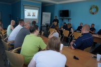mieszkańcy Chorzowa na debacie z przedstawicielami Urzędu Miasta, policji, straży pożarnej, straży miejskiej czy służb ratunkowych