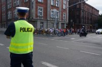 Chorzowscy policjanci zabezpieczali pierwszy z dwóch etapów &quot;Tour de Pologne&quot;