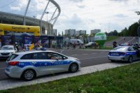 Chorzowscy policjanci w trakcie zabezpieczenia trzeciego etapu &quot;Tour de Pologne&quot;